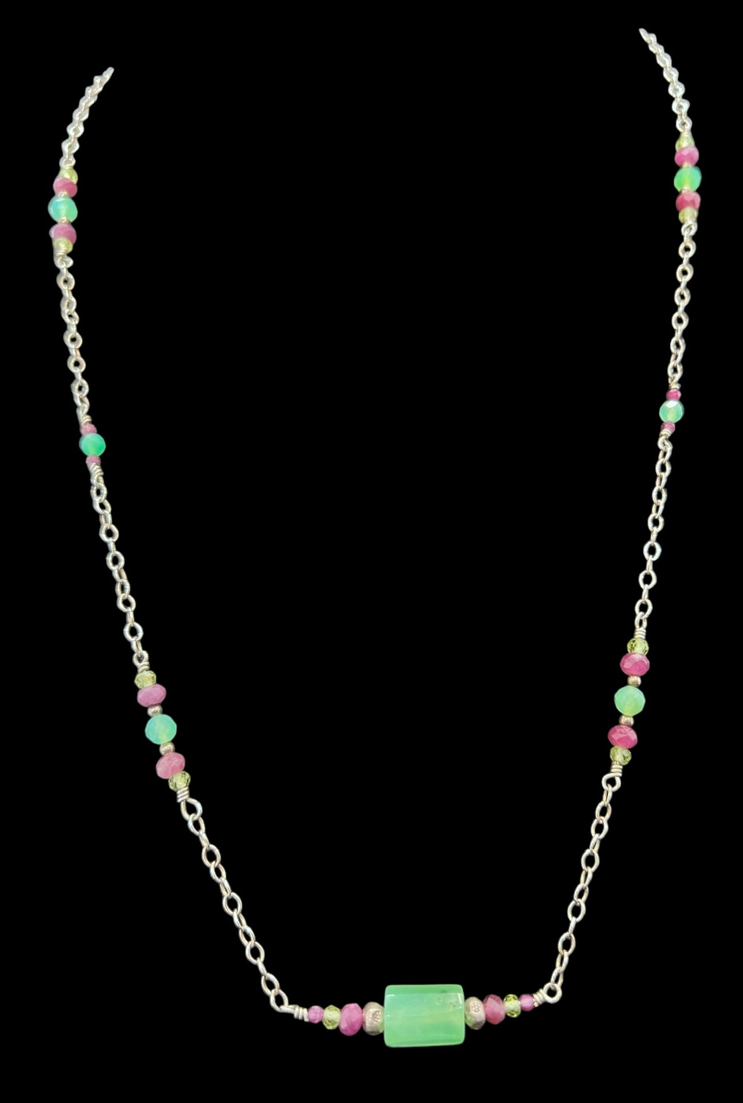 Artisan Chrysoprase Necklace